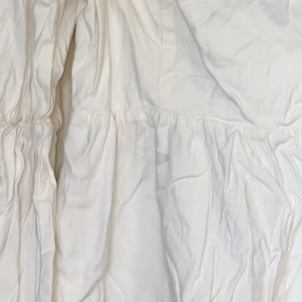 Reformation Women's White Long Sleeve Mini Dress - Picture 7 of 8